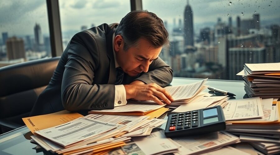 passivos excessivos empresa brasil