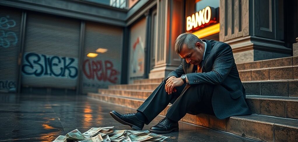 colapso financeiro no Brasil