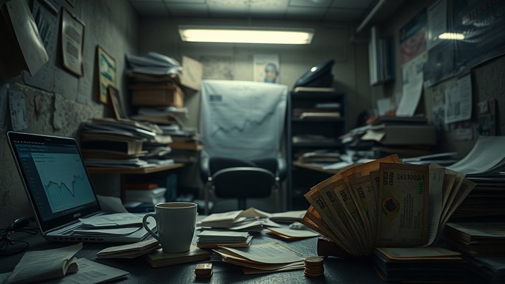 a instabilidade financeira prejudica as operações