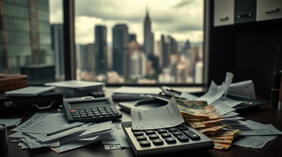 negócios financeiramente desequilibrados no Brasil