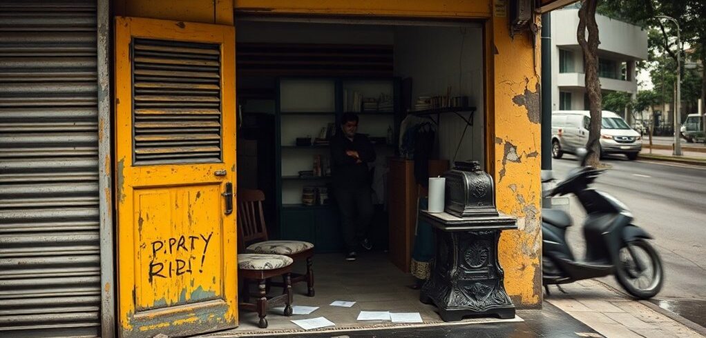 empresa financeiramente em dificuldades no Brasil