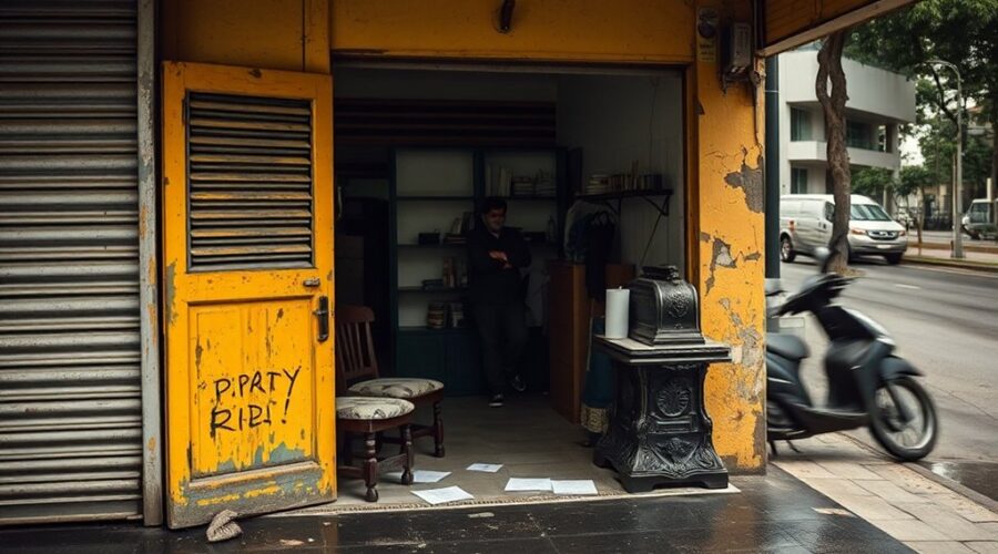 empresa financeiramente em dificuldades no Brasil