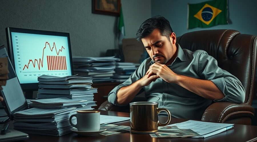 negócios financeiramente insalubres no Brasil