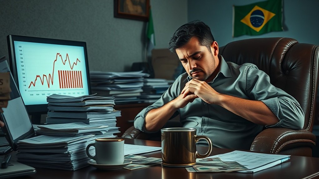 negócios financeiramente insalubres no Brasil