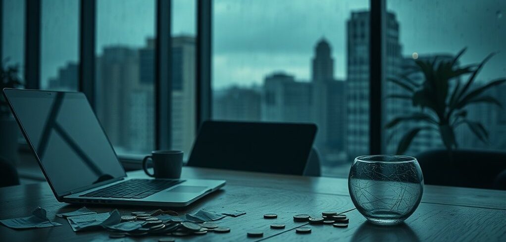 empresa financeiramente fraca Brasil