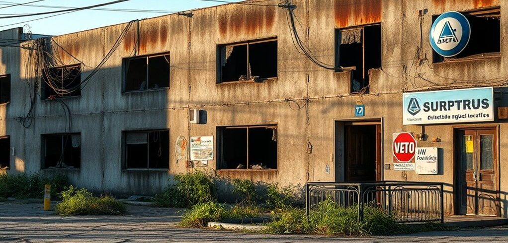 colapso gradual do negócio