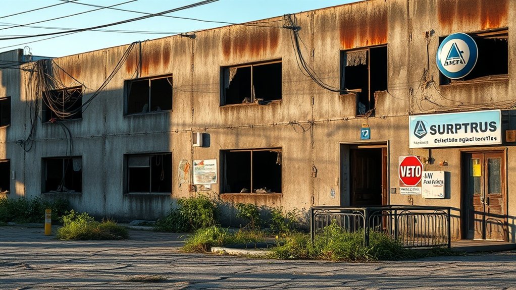 colapso gradual do negócio