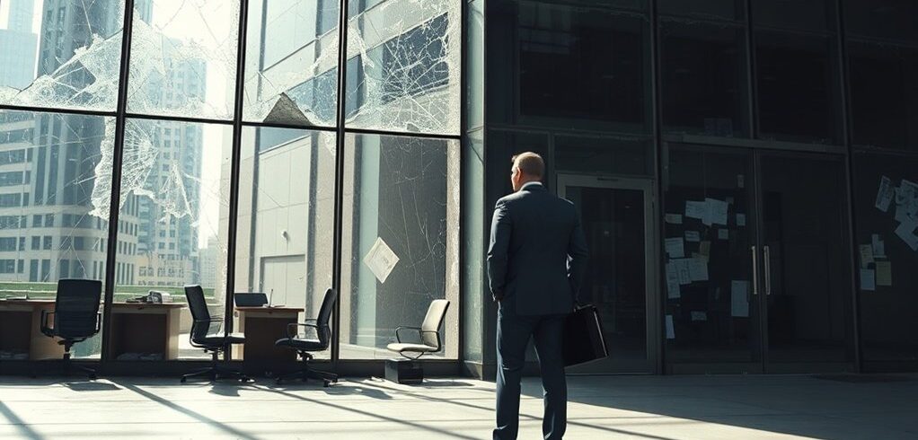 colapso gradual das empresas