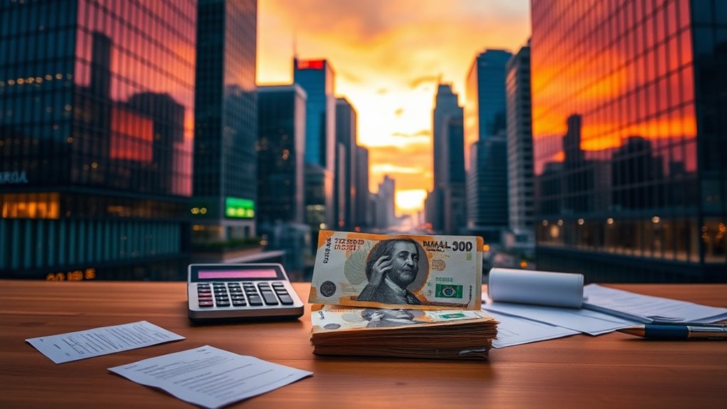 altas obrigações e dinheiro disponível