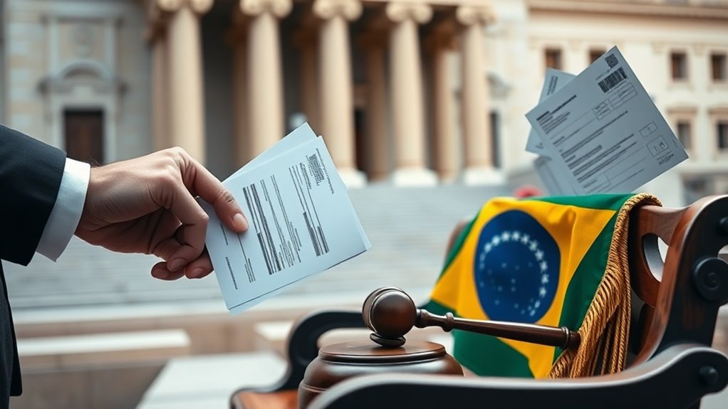 riscos legais e financeiros imediatos