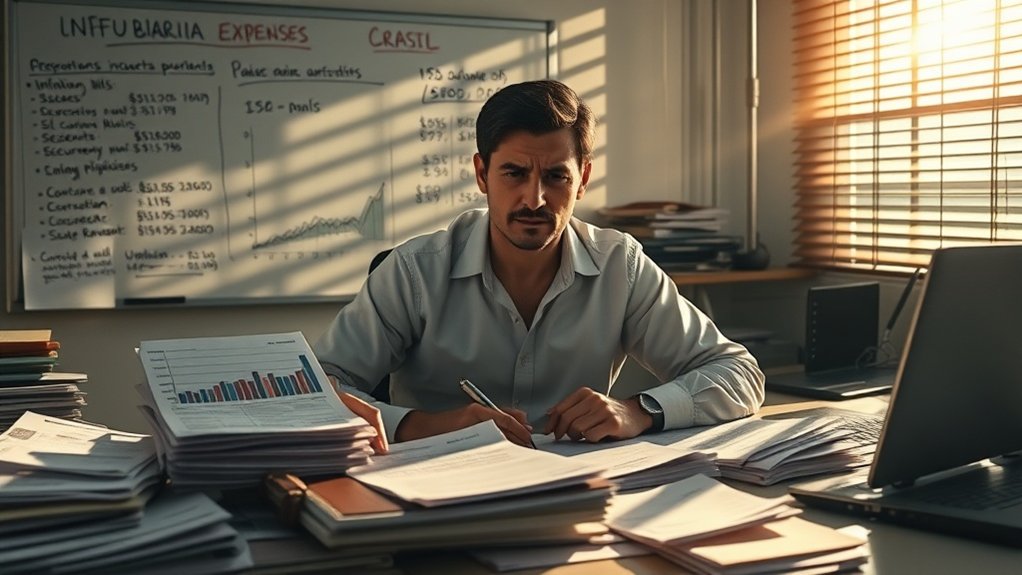 a inflação impacta os custos operacionais