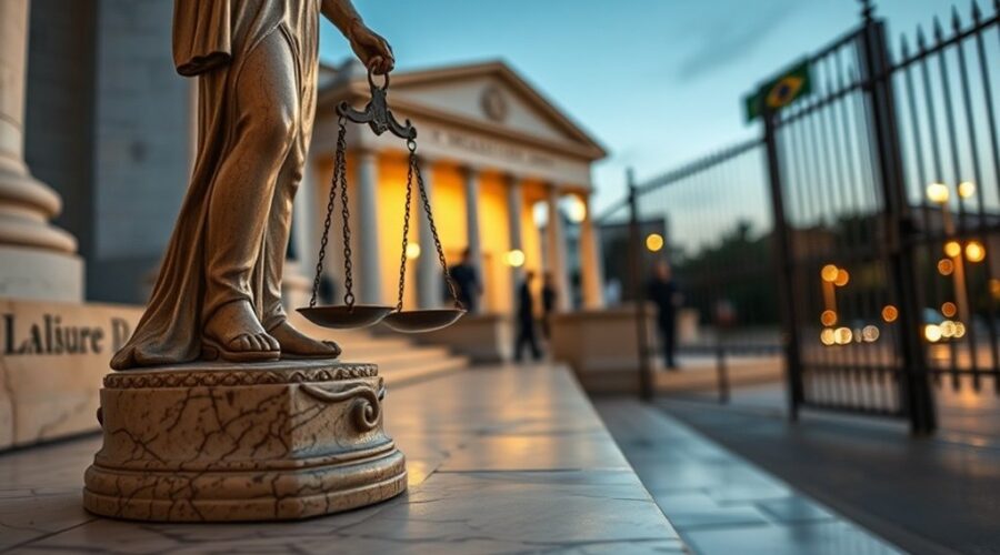 reorganização judicial preocupações de segurança