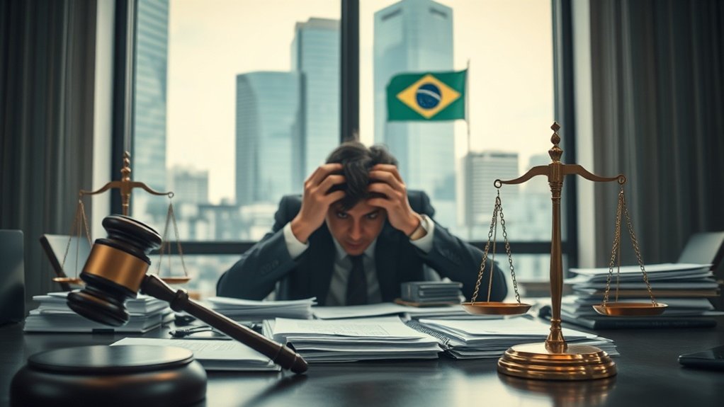 dívidas legais ameaçam a empresa