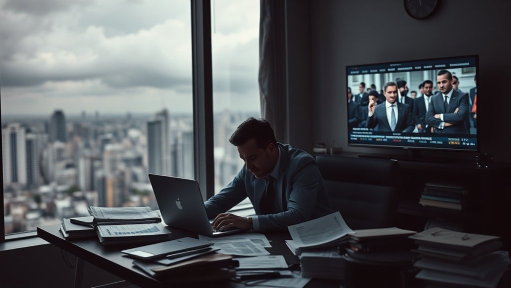 instabilidade política e incerteza