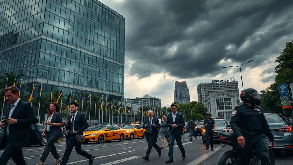 a instabilidade política atrapalha os negócios