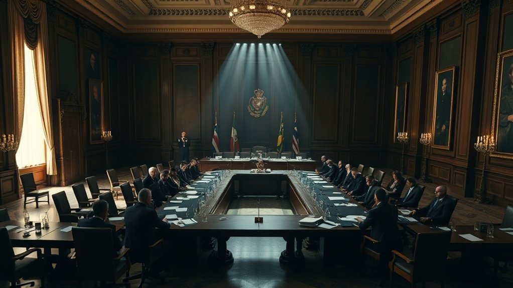 rompimento da confiança na coalizão presidencial