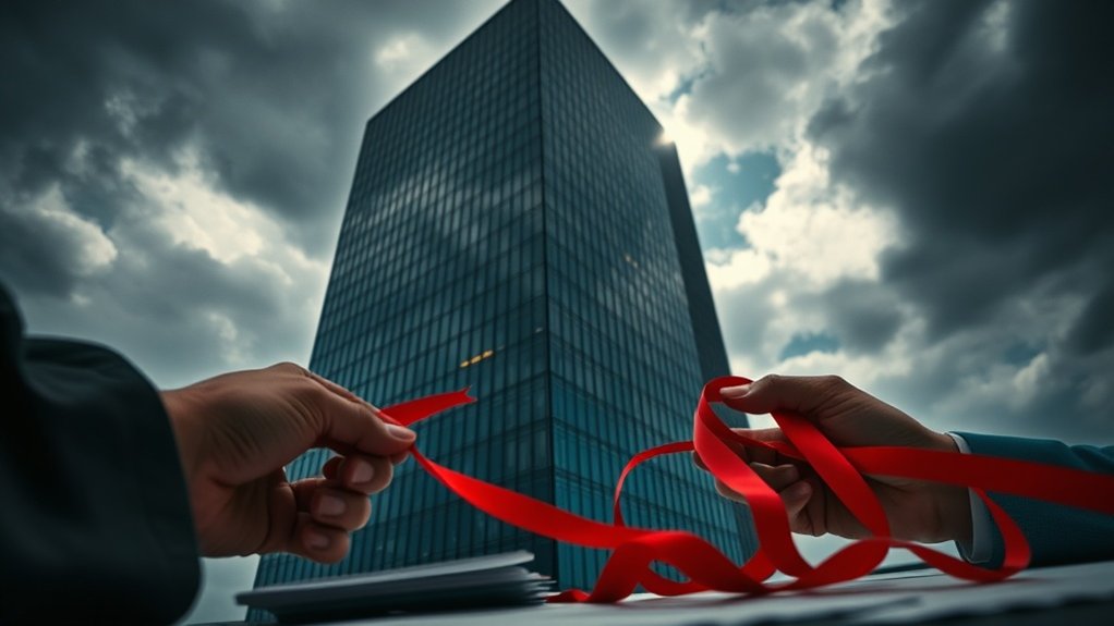 mudanças regulatórias e incerteza