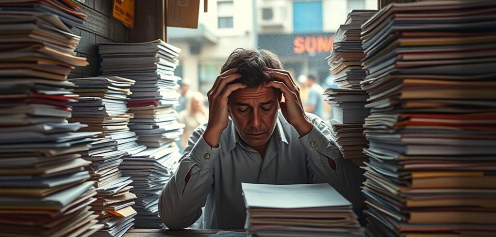 carga tributária sufocando empresas