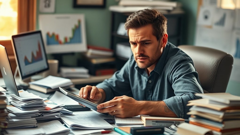 conformidade fiscal e pressão financeira